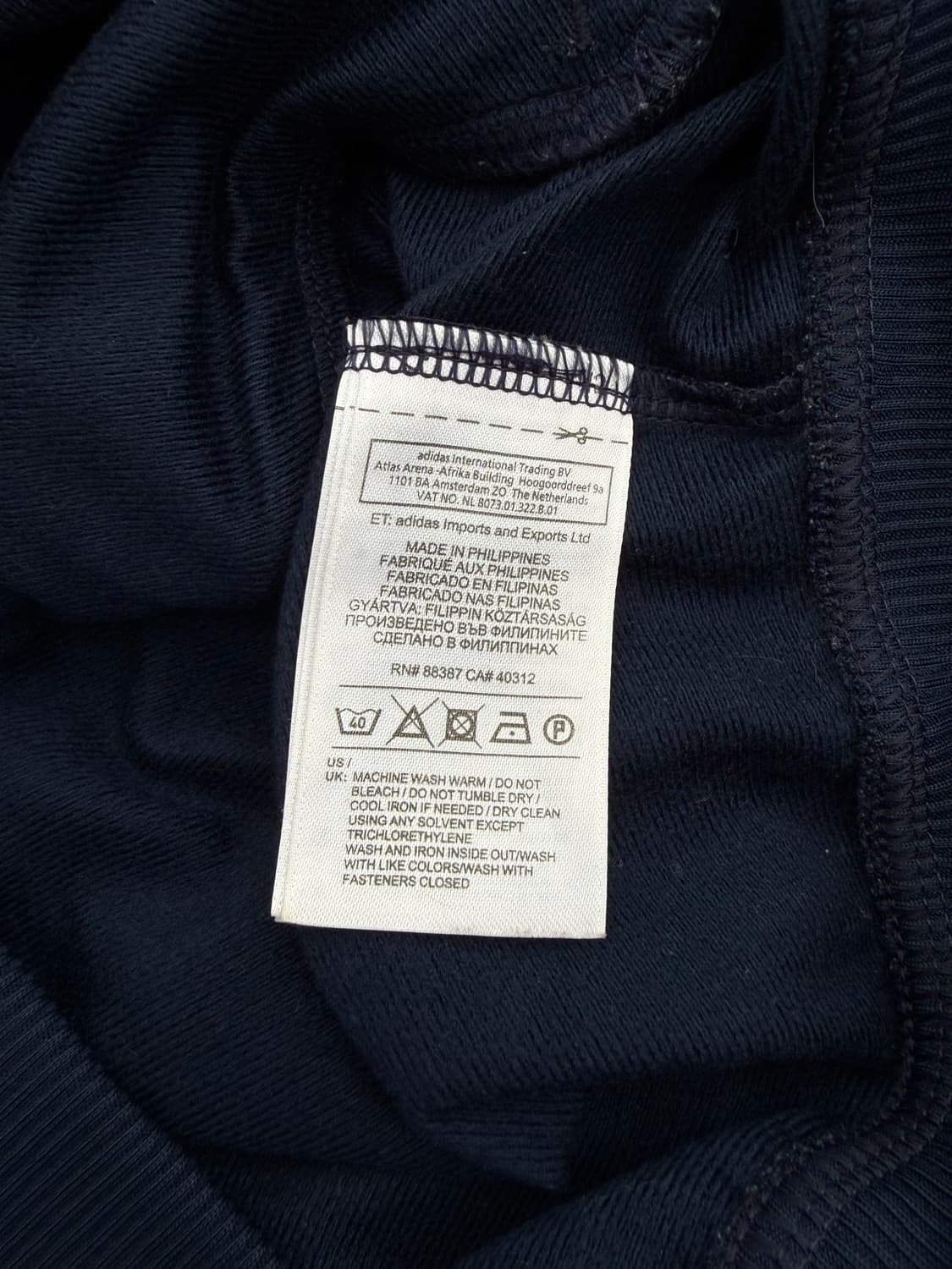 Adidas 아디다스 파이어버드 네이비 져지 상품이미지4