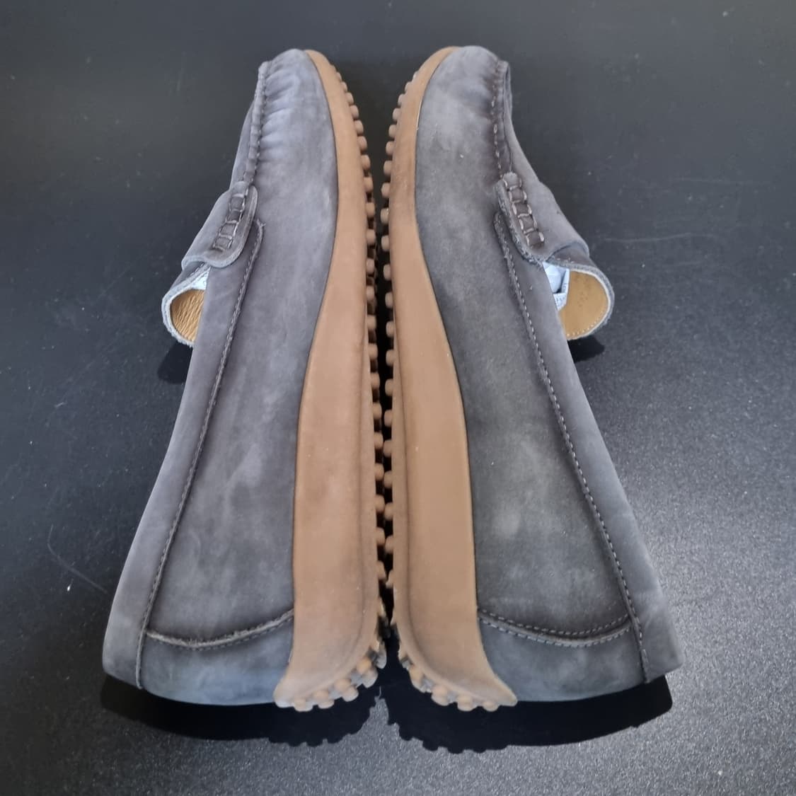 가이거 여성스웨이드로퍼 실사이즈240 굽3 상품이미지5