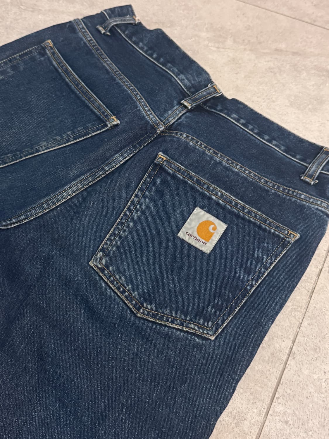 칼하트 WIP 중청 스미스 데님 청바지 28 상품이미지1