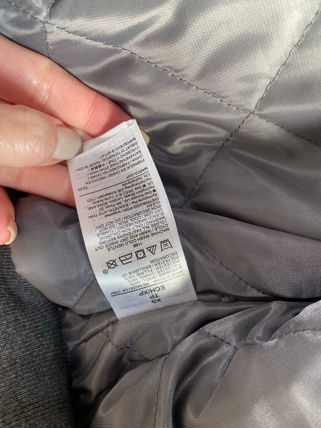 팔라스 갭 바시티 자켓 xs 상품이미지5