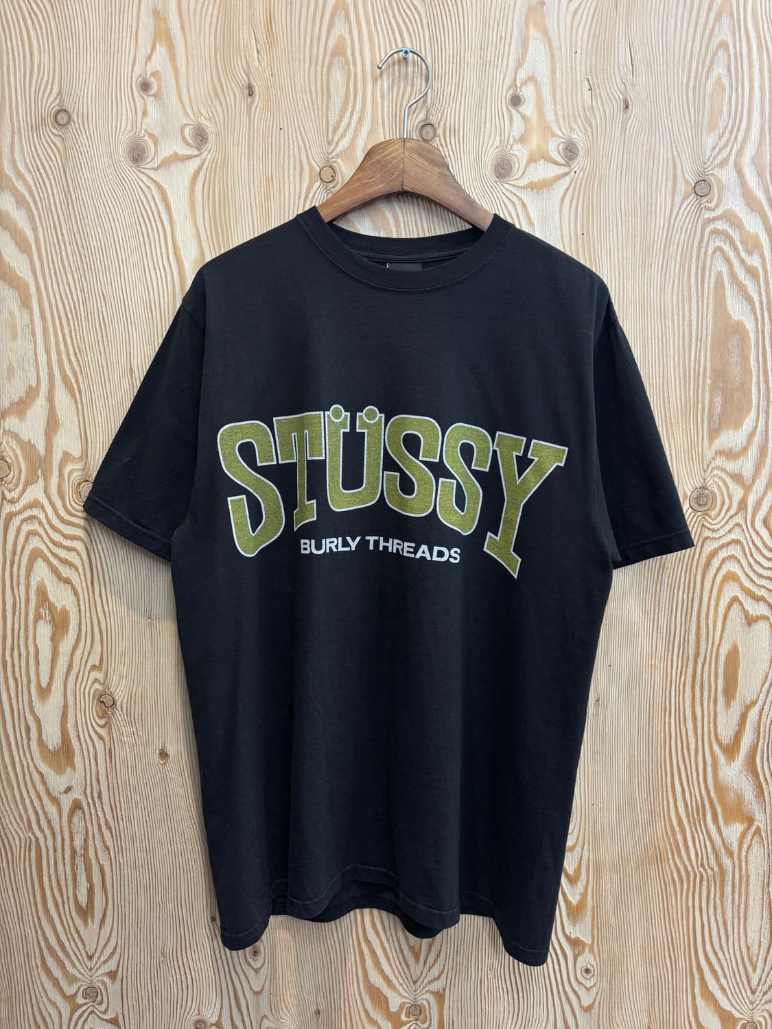 스투시 벌리 쓰레드 피그먼트 다이드 티셔츠 상품이미지1