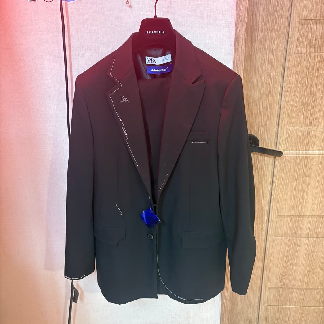 자라 아더에러 스티치 셋업 상품이미지1