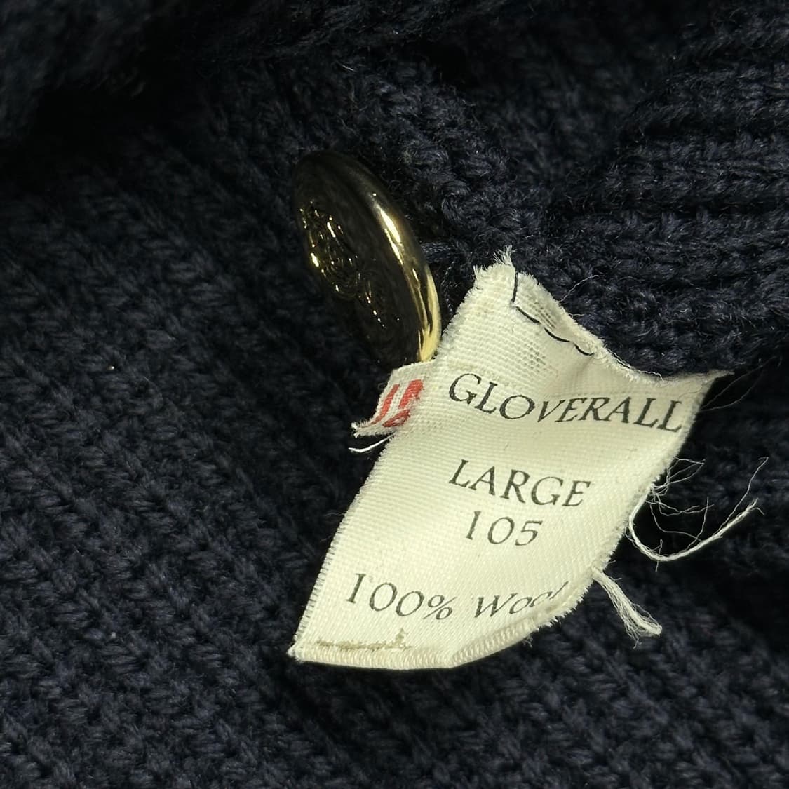 글로버올 영국 UK 네이비 헤비 가디건 (XL) 상품이미지5