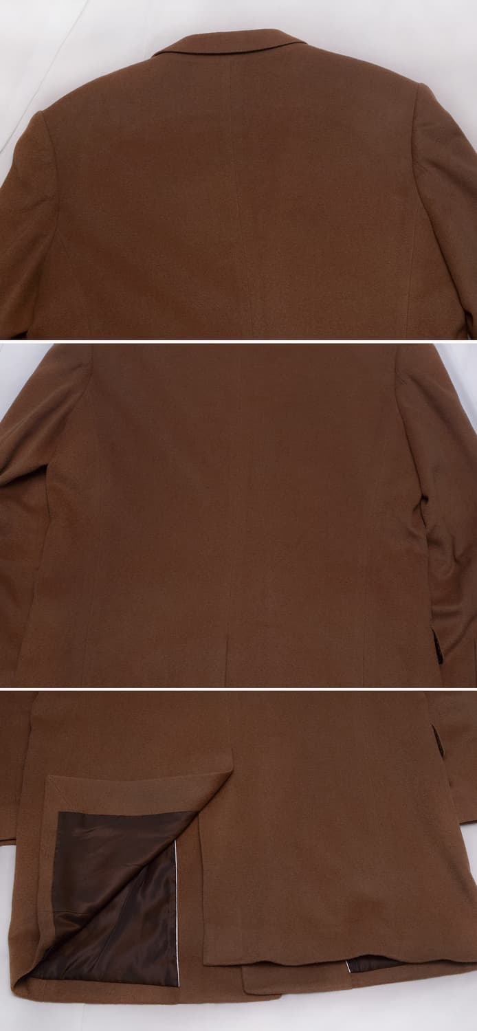 트루젠 캐시미어 핸드메이드 클래식 싱글 코트 자켓 (105) 상품이미지4