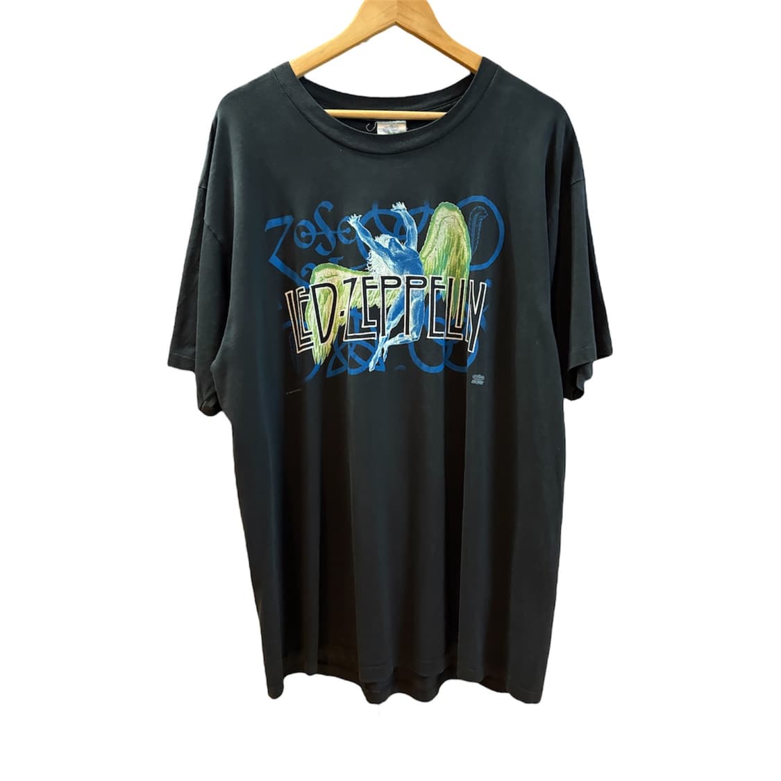 90s Led Zeppelin zoso 티셔츠 og 상품이미지2