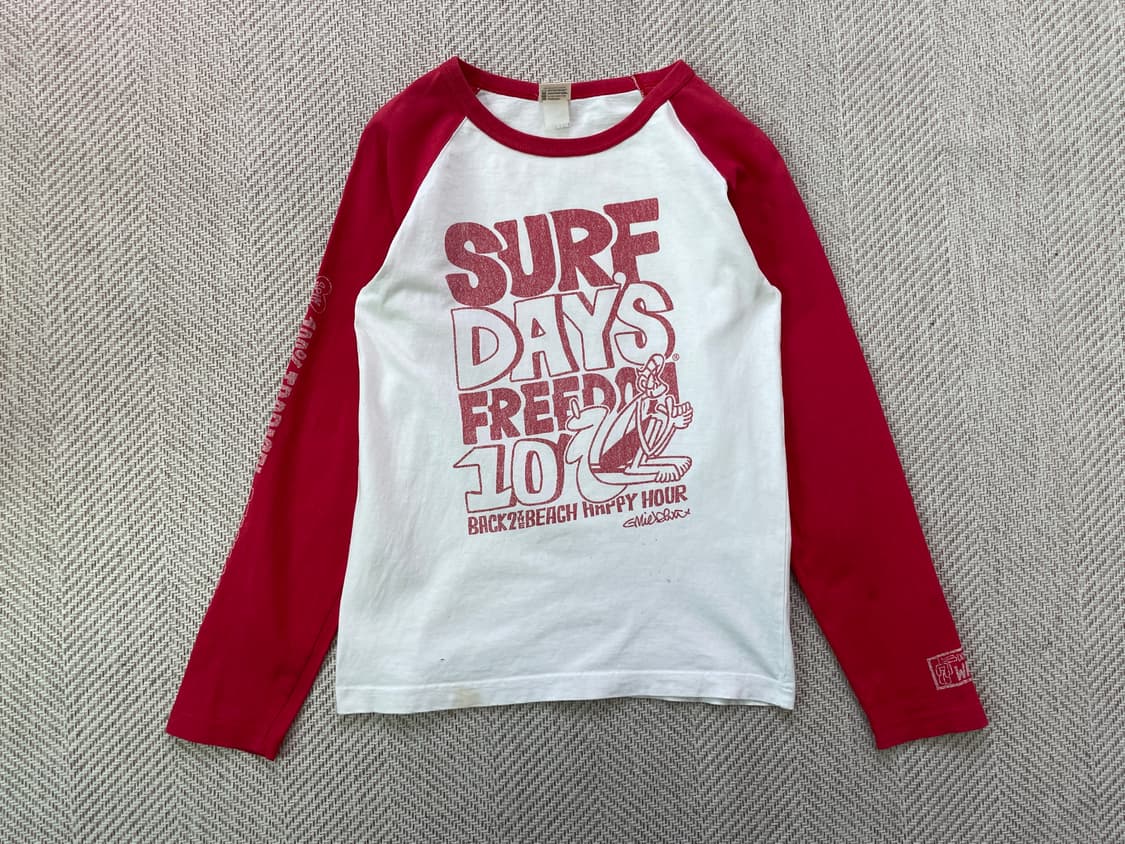 빈티지 Surf 10 back the 긴팔티셔츠  상품이미지7