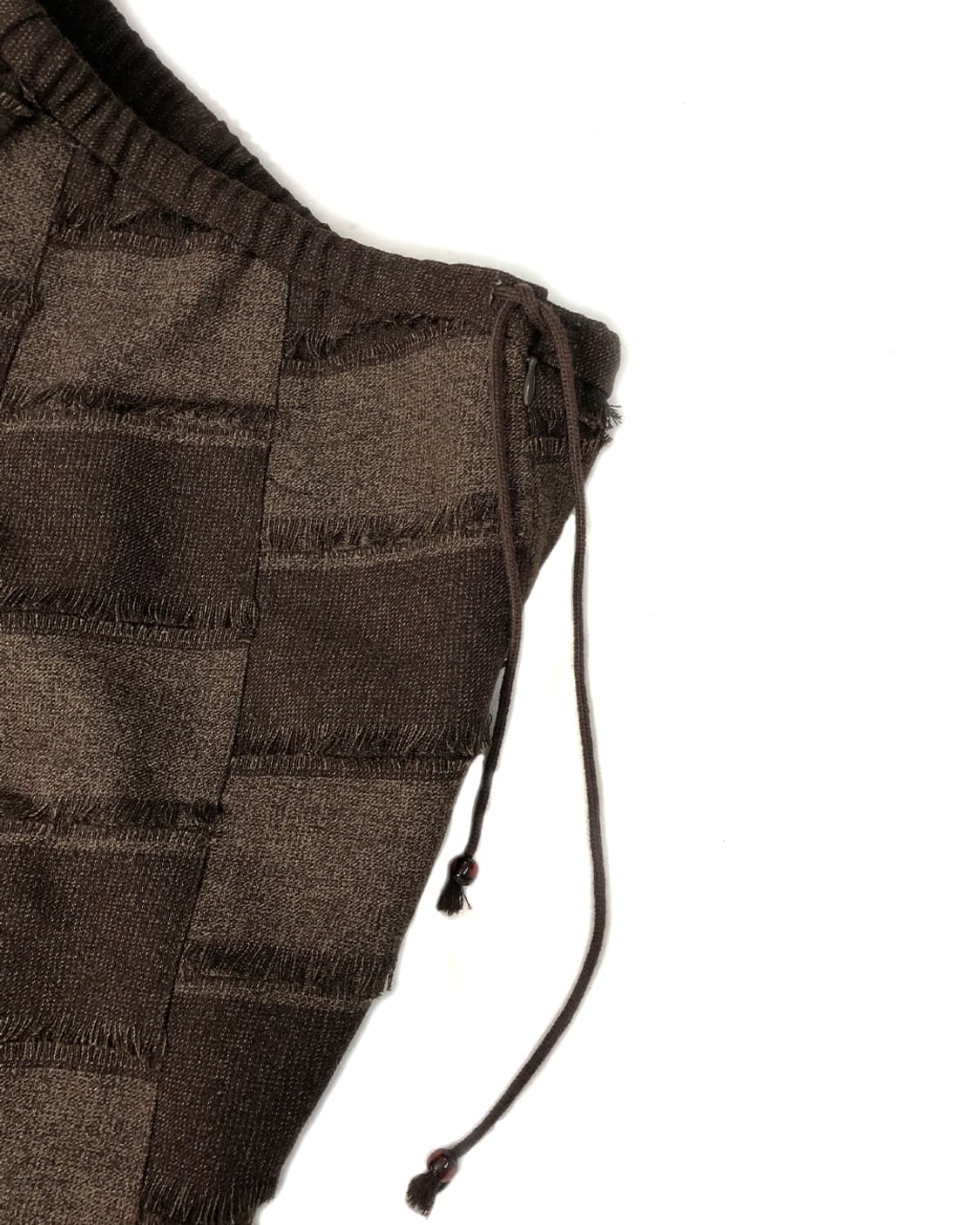 vintage 브라운 체크 롱 스커트  상품이미지7