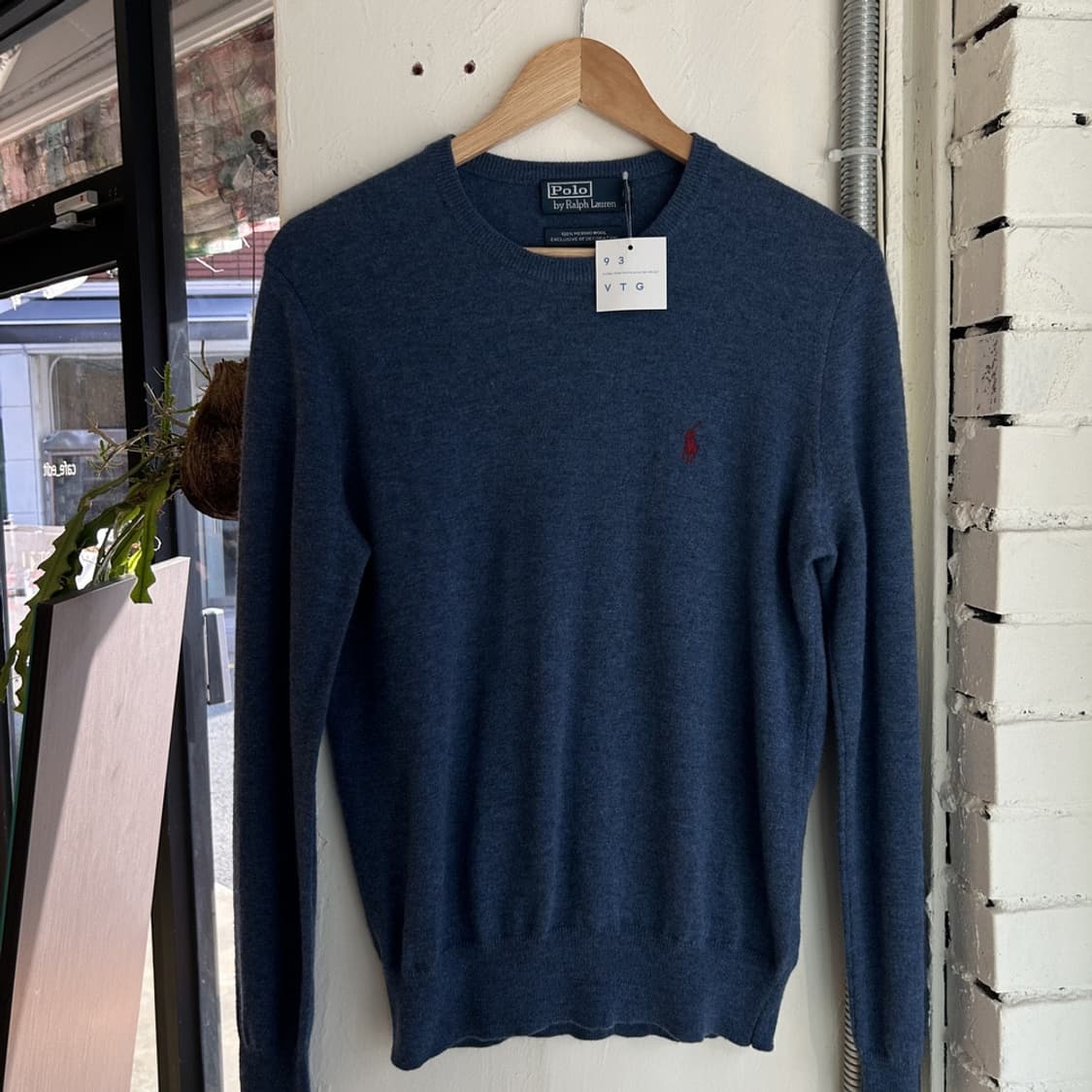 15473 - 폴로 랄프로렌 블루 울 니트 (메리노 울 100%) 상품이미지2