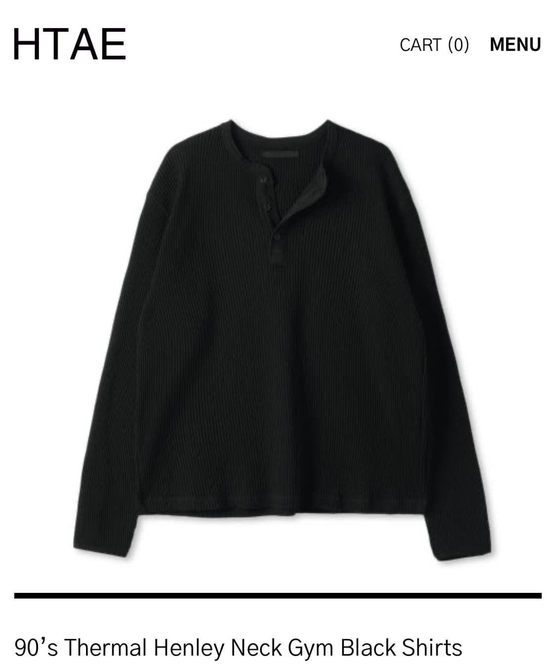 Htae 블랙 써멀 상품이미지1