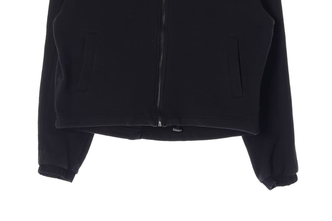 칼라거펠트 블랙 로고 자수 후드 집업 66 상품이미지4