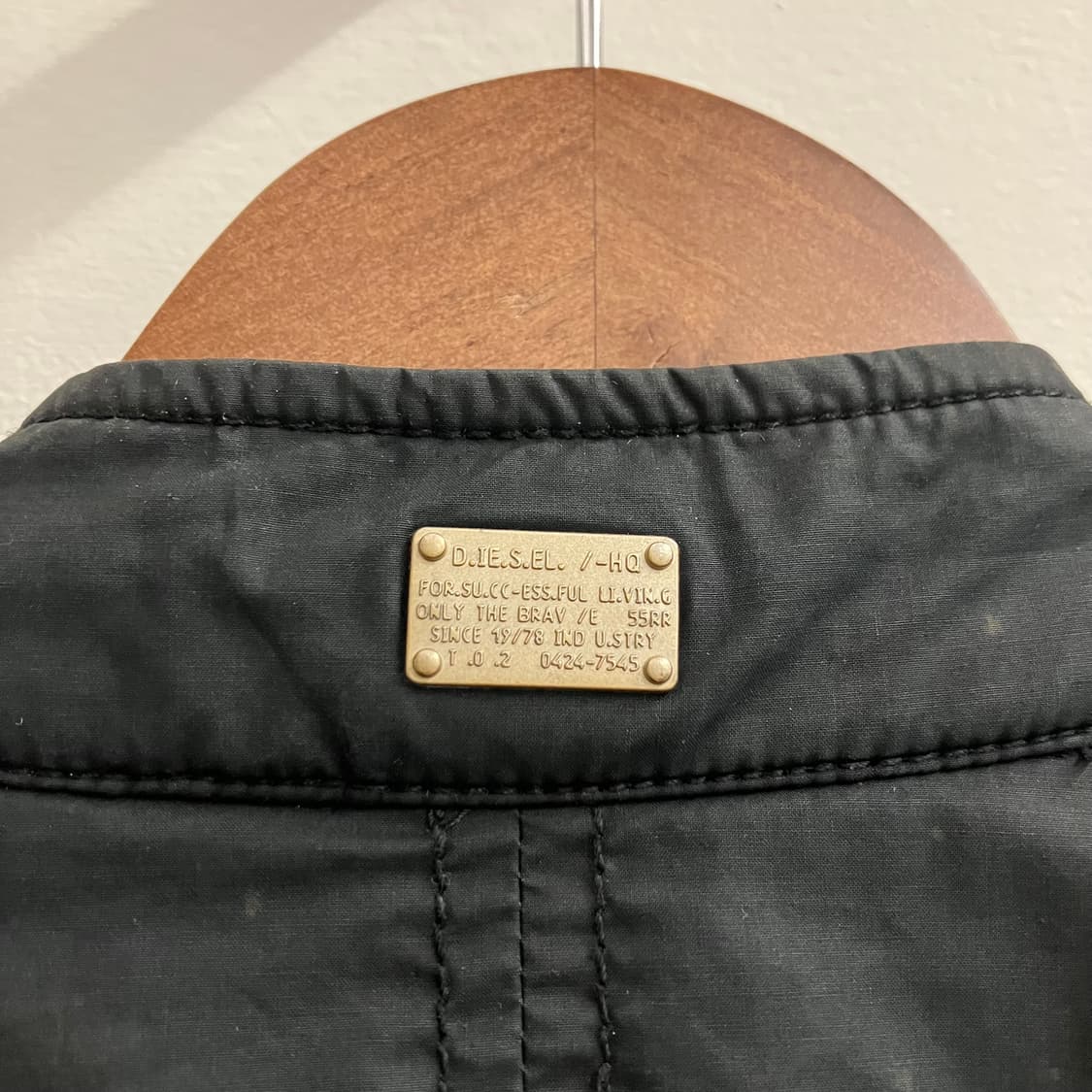 N254 디젤 나일론 바이커 자켓 상품이미지8