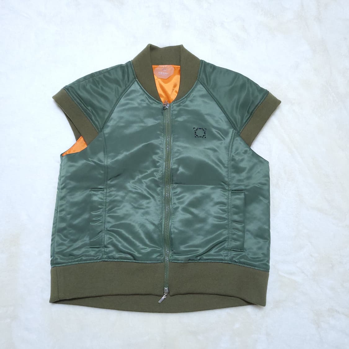 일본 헨리클럽 여성 조끼집업 40 0210 상품이미지1