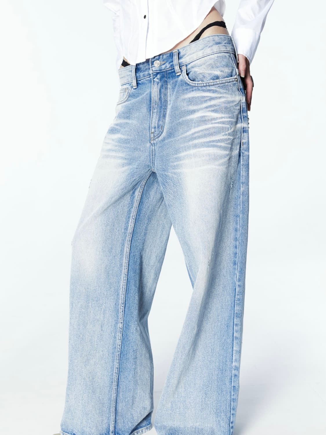 2000아카이브스 SNYDER WIDE DENIM 팬츠 1사이즈 상품이미지2