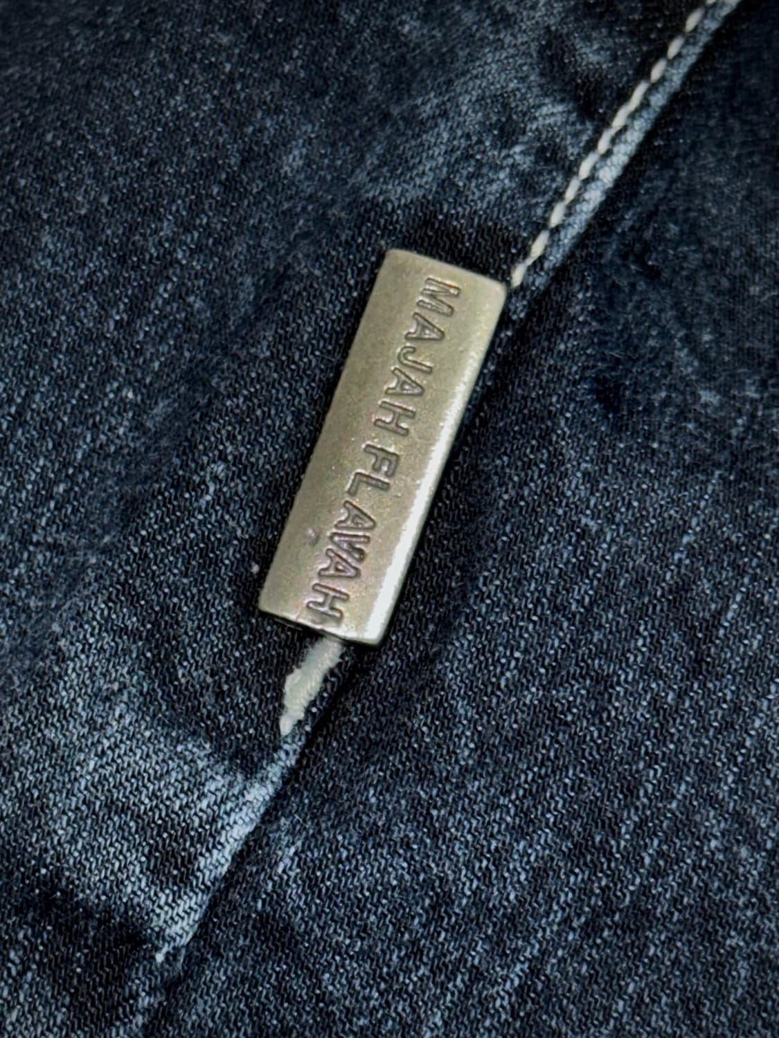 마자 플라바 와이드 생지 데님 팬츠 36 상품이미지5