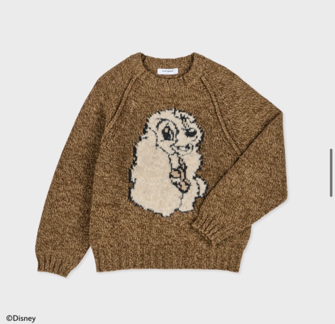 (새상품) 삭스어필X디즈니콜라보 강아지니트(정가 18만원) 상품이미지2