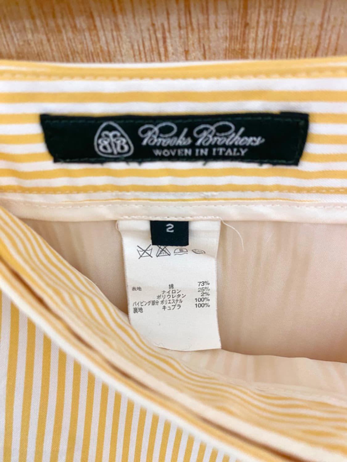 BROOKS BROTHERS belted wrap skirt 상품이미지8