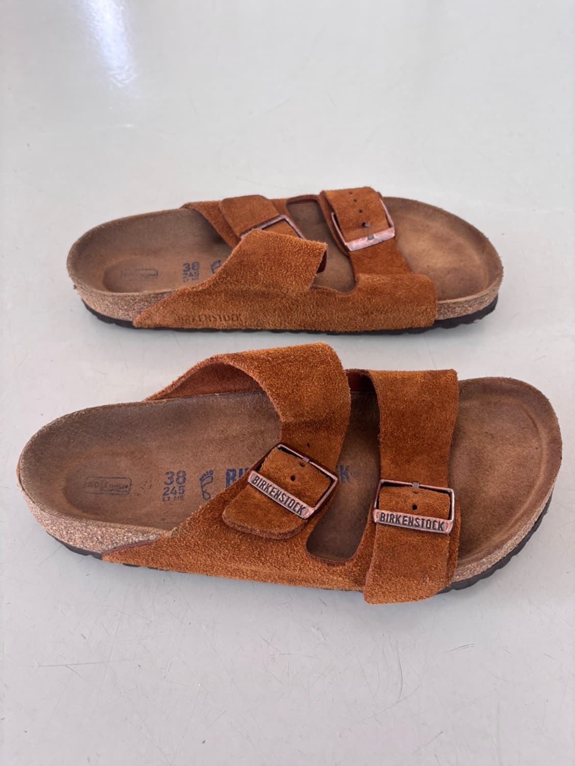 Vintage Birkenstock Suede Sandal 상품이미지4