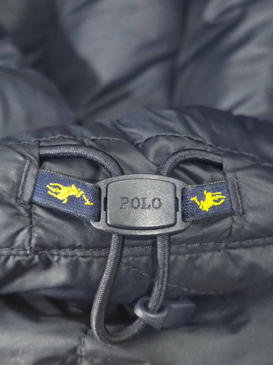 폴로 랄프로렌 네이비 후드 경량 패딩 상품이미지8