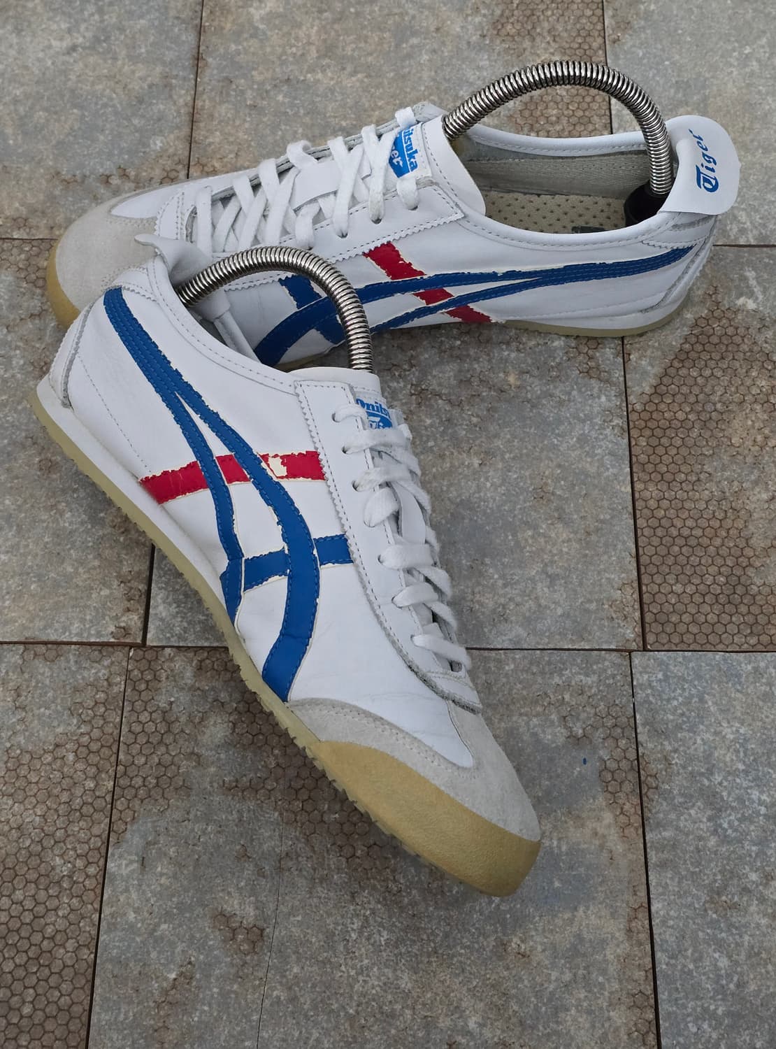 (270)오니츠카타이거 멕시코 66 화이트 블루  상품이미지4