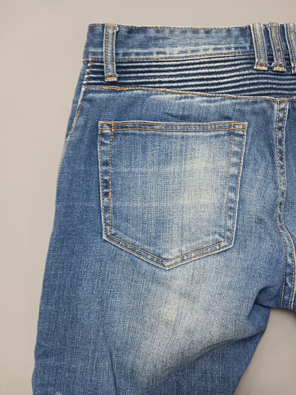 [30] 발망 데미지 디스덧댐 바이커진 청바지 상품이미지7