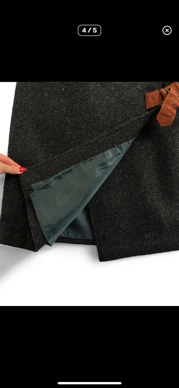 DKNY 울 랩 스커트 상품이미지4