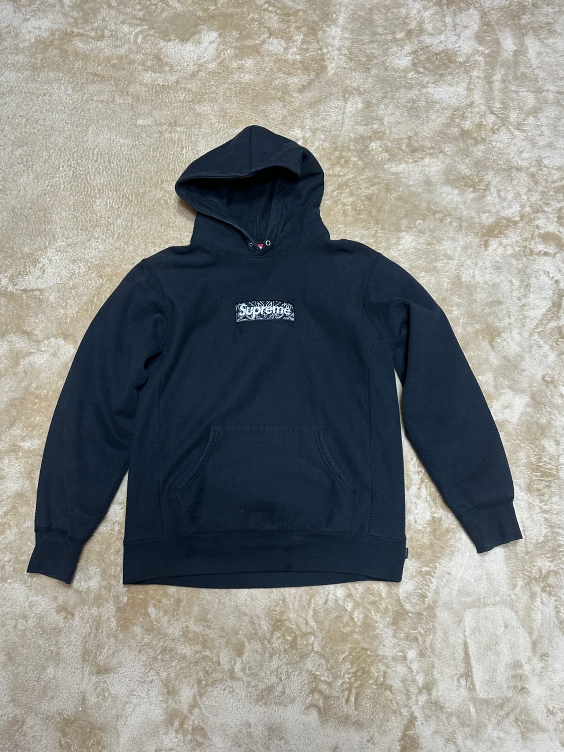 슈프림 박스로고 반다나 후드 L 상품이미지1