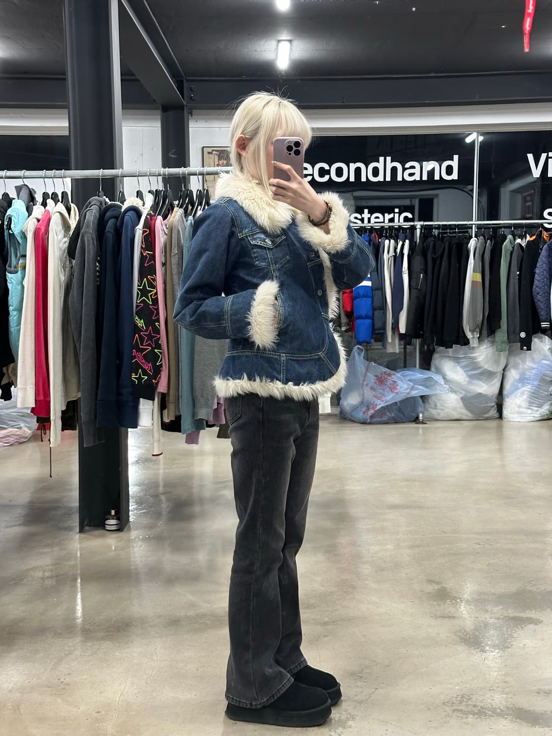 디젤 쉐르파 데님 자켓 상품이미지1