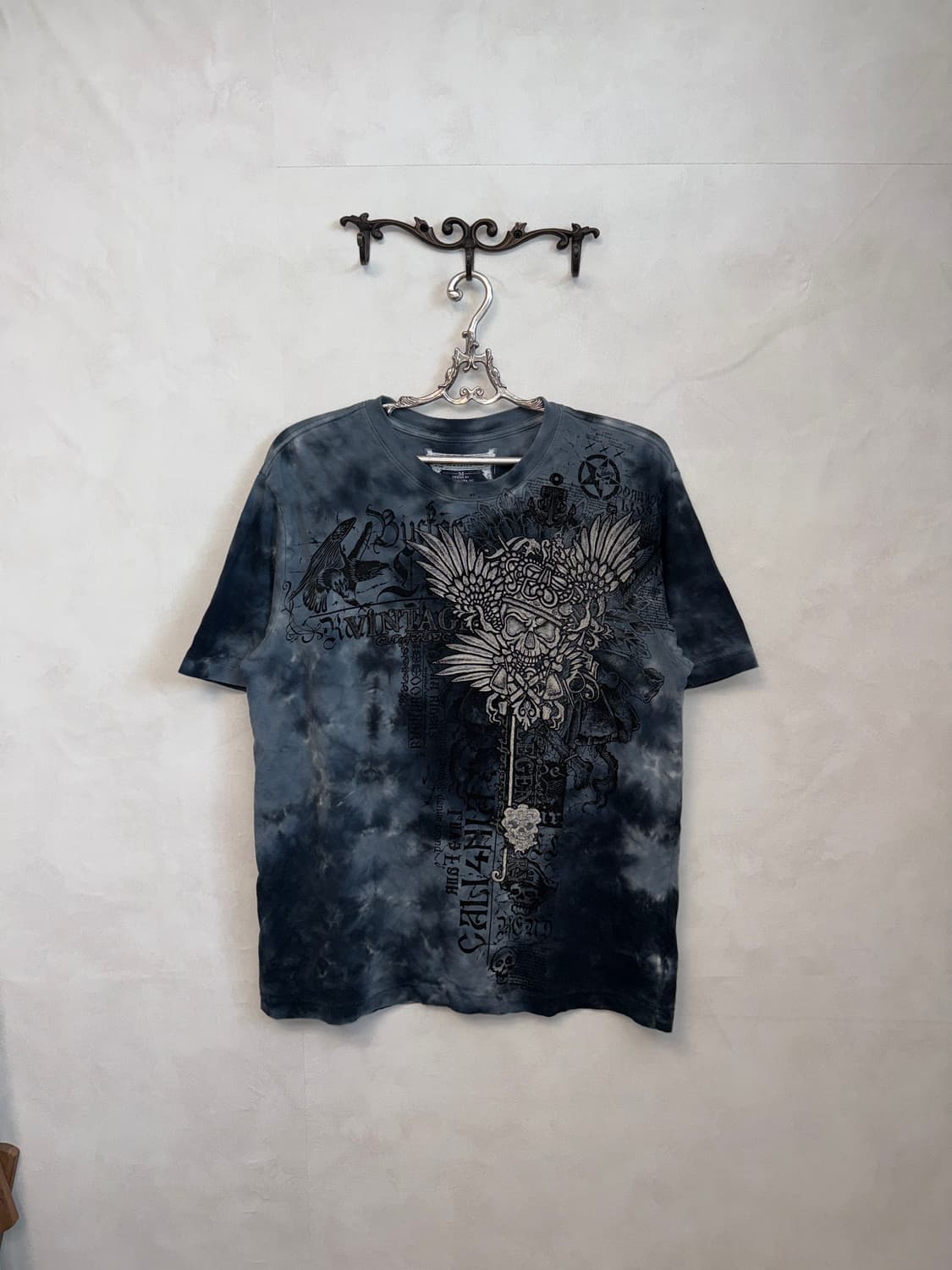 Buckaroo navy oriental punk graphic 반팔티 상품이미지1
