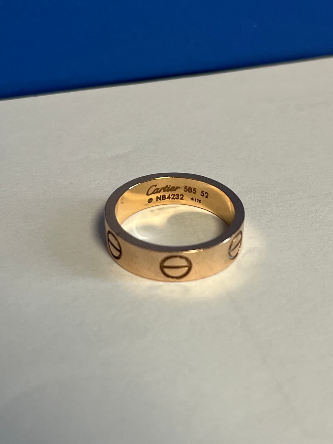 까르띠에 러브링 로즈골드 16.5호 상품이미지2