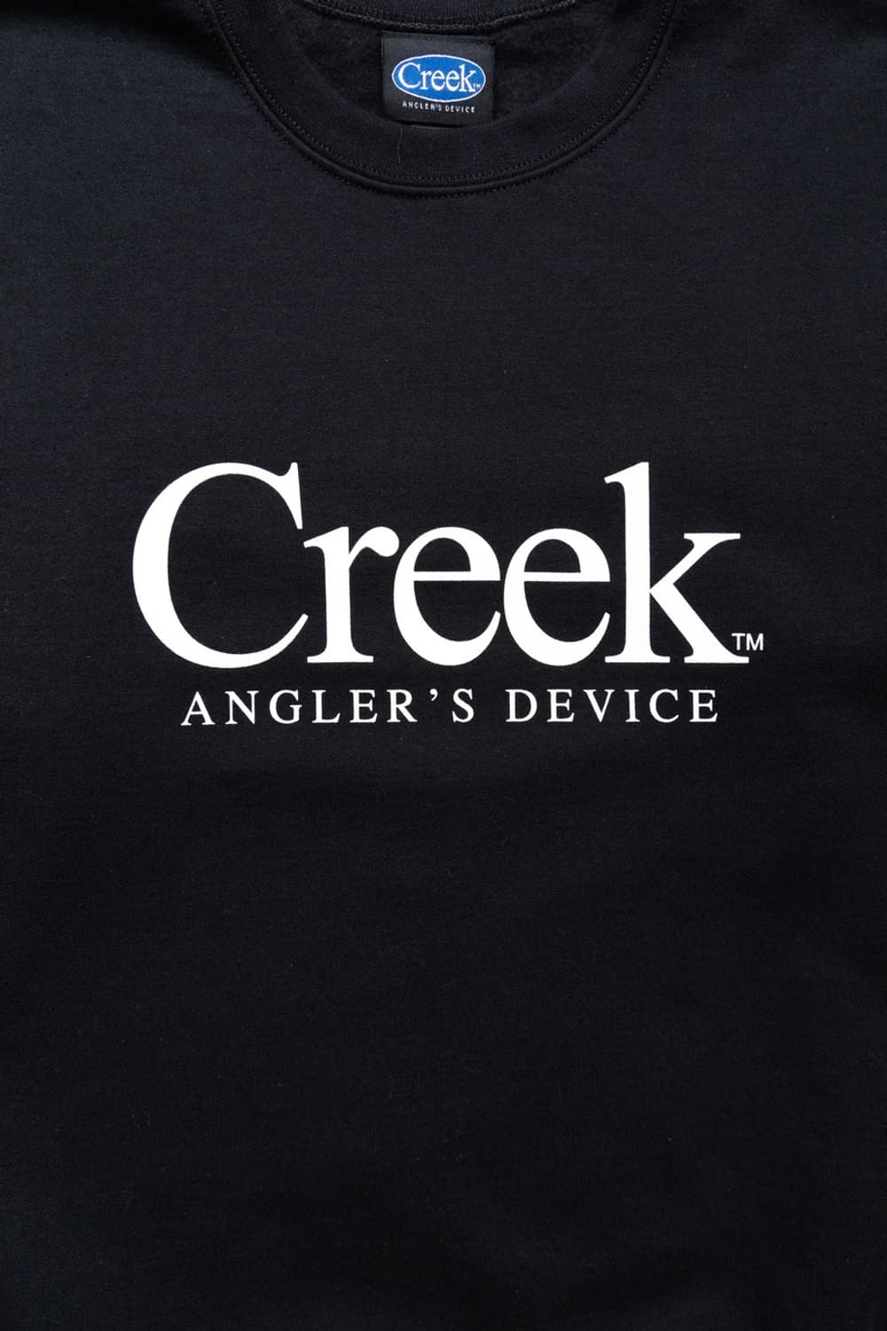 Creek Anglers Device 크릭 맨투맨 S 새상품 블랙 상품이미지3