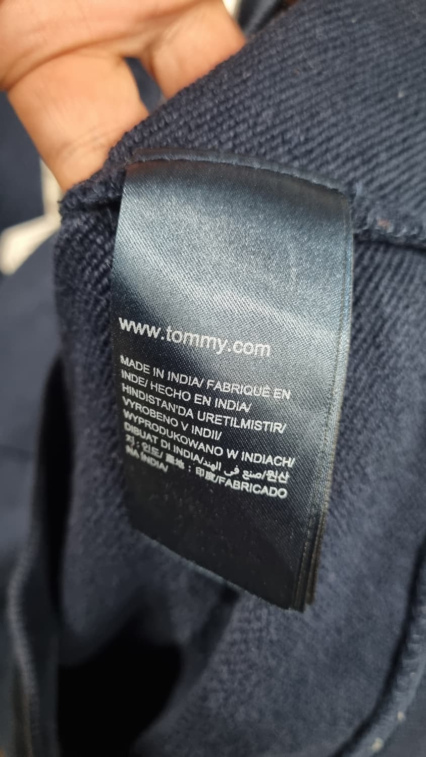 tommy Hilfiger denim 후드집업 navy 100~105 상품이미지3