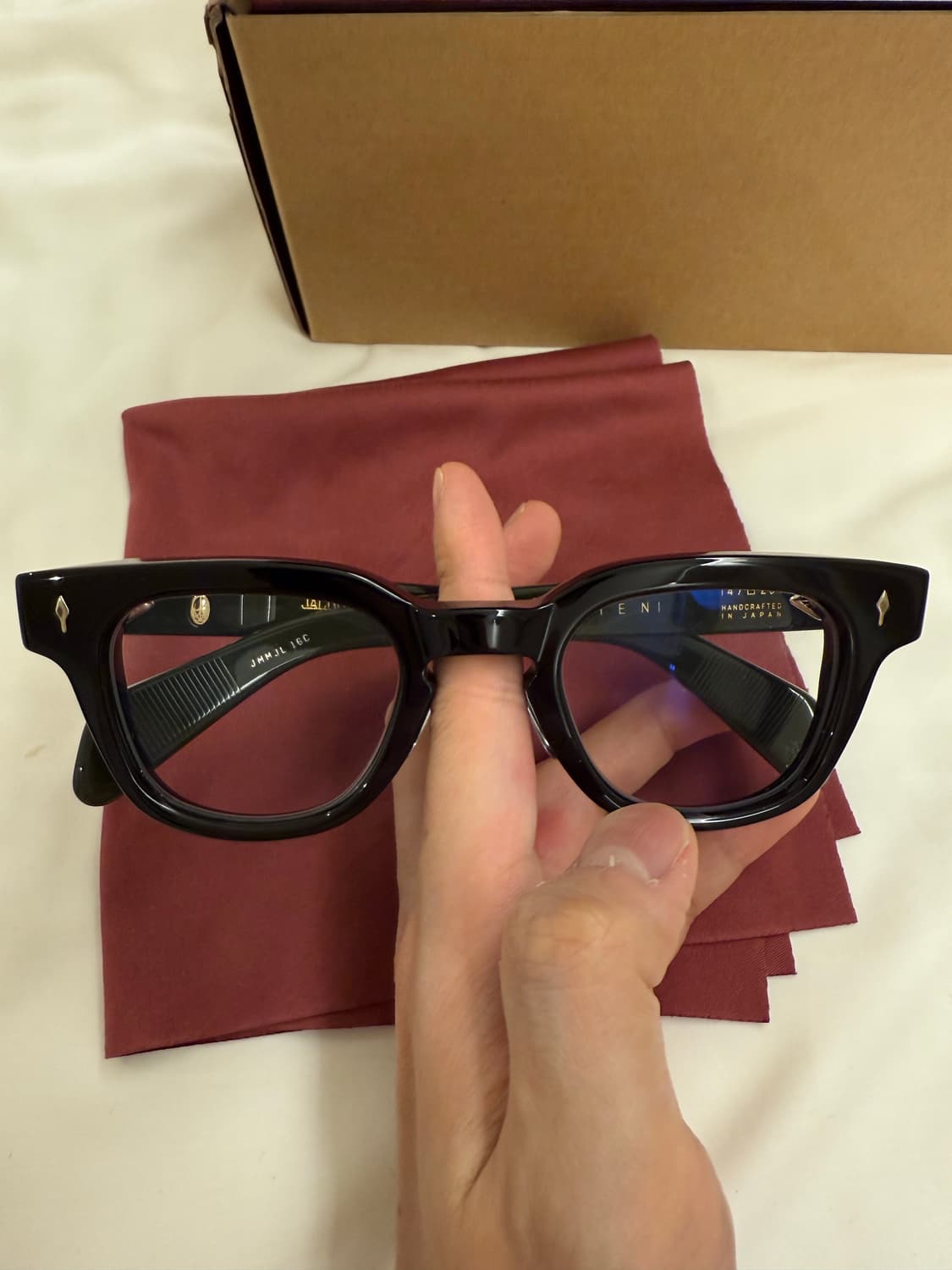 자크마리마지 안경 줄리엔 블랙 새제품급 판매 상품이미지2