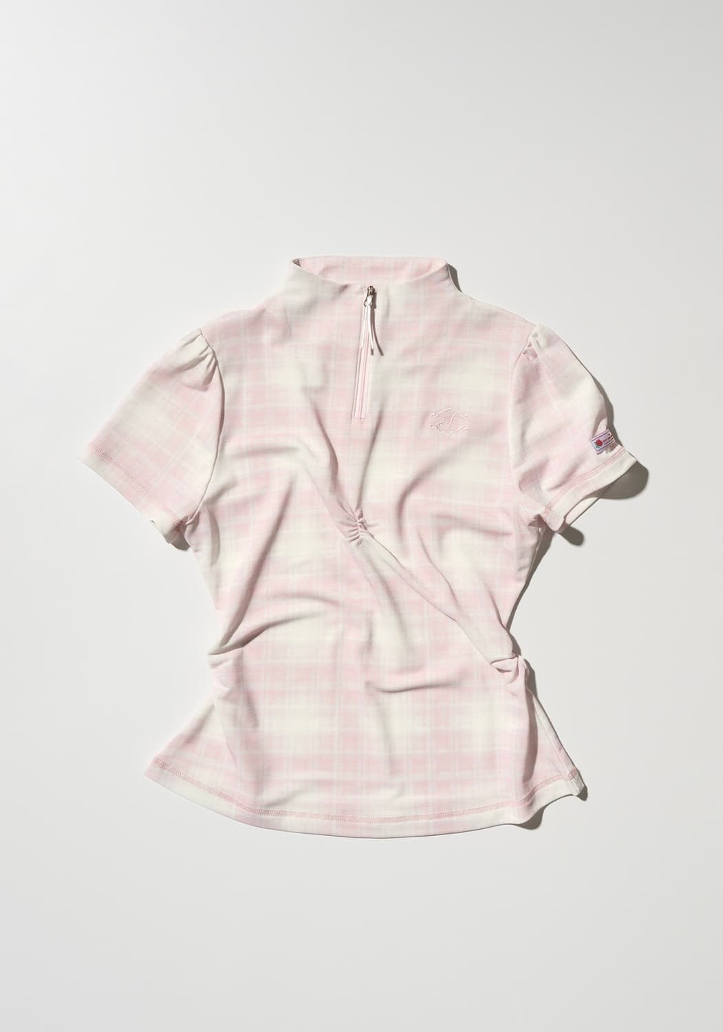 Geek Half Zip-Up Pale Pink 상품이미지1