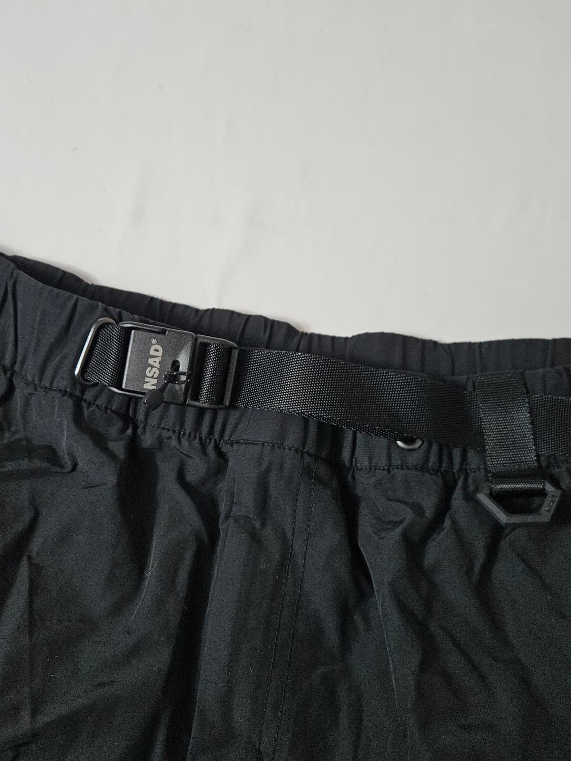 NSAD 엔에스에이디 카고포켓 조거팬츠 벨트 테크 L (거의 새상품) 상품이미지3