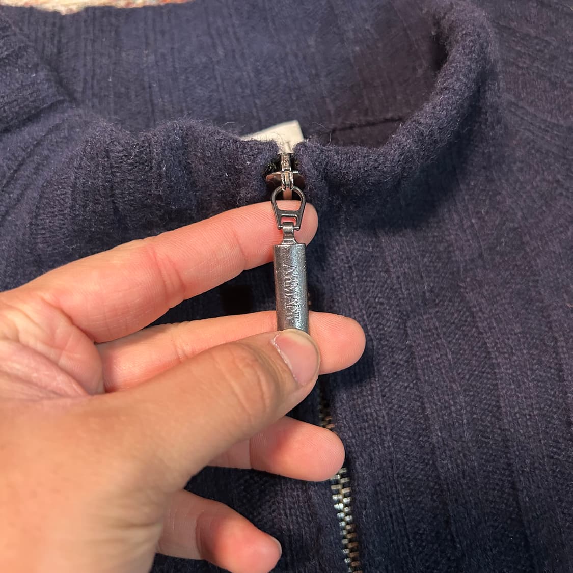 [M] 아르마니 꼴레지오니 니트 집업 상품이미지2