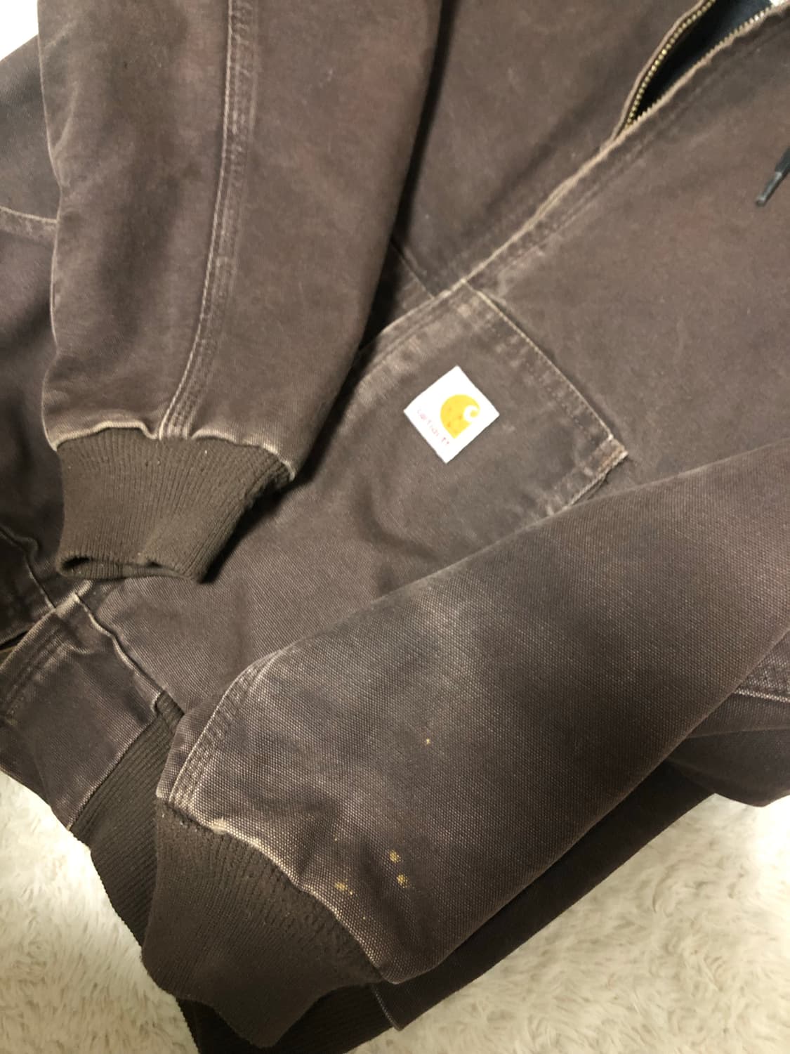 칼하트 덱 액티브 자켓 다크 브라운 상품이미지3