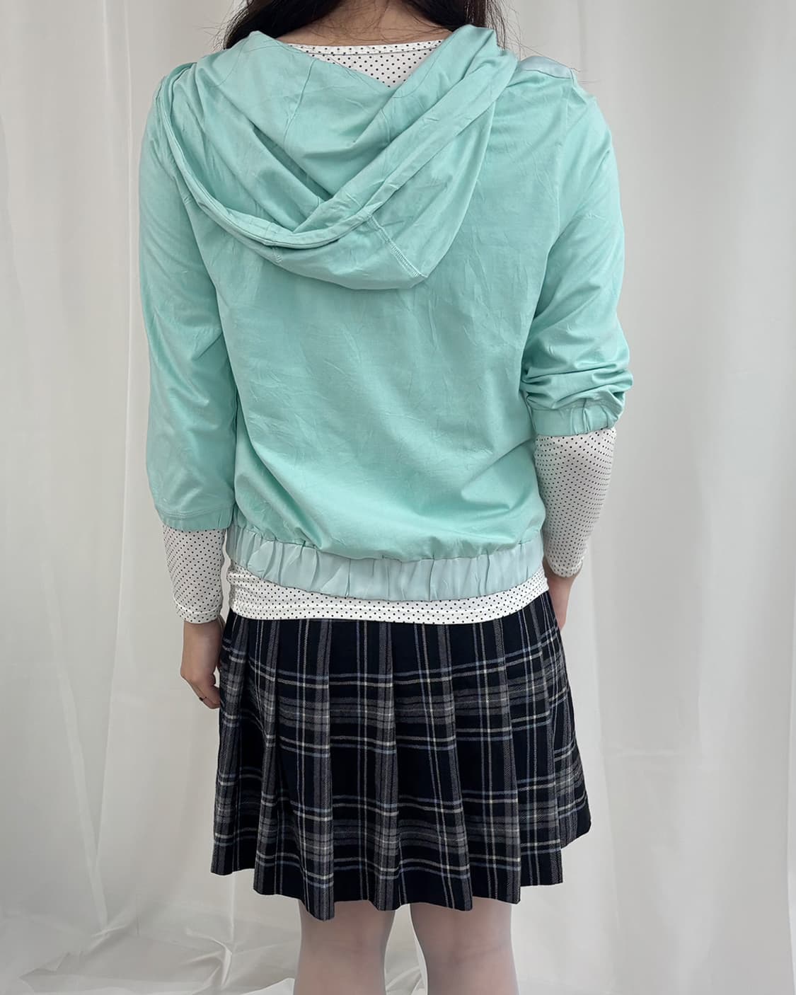 BISTY summer mint crush hoodie zip up 상품이미지3