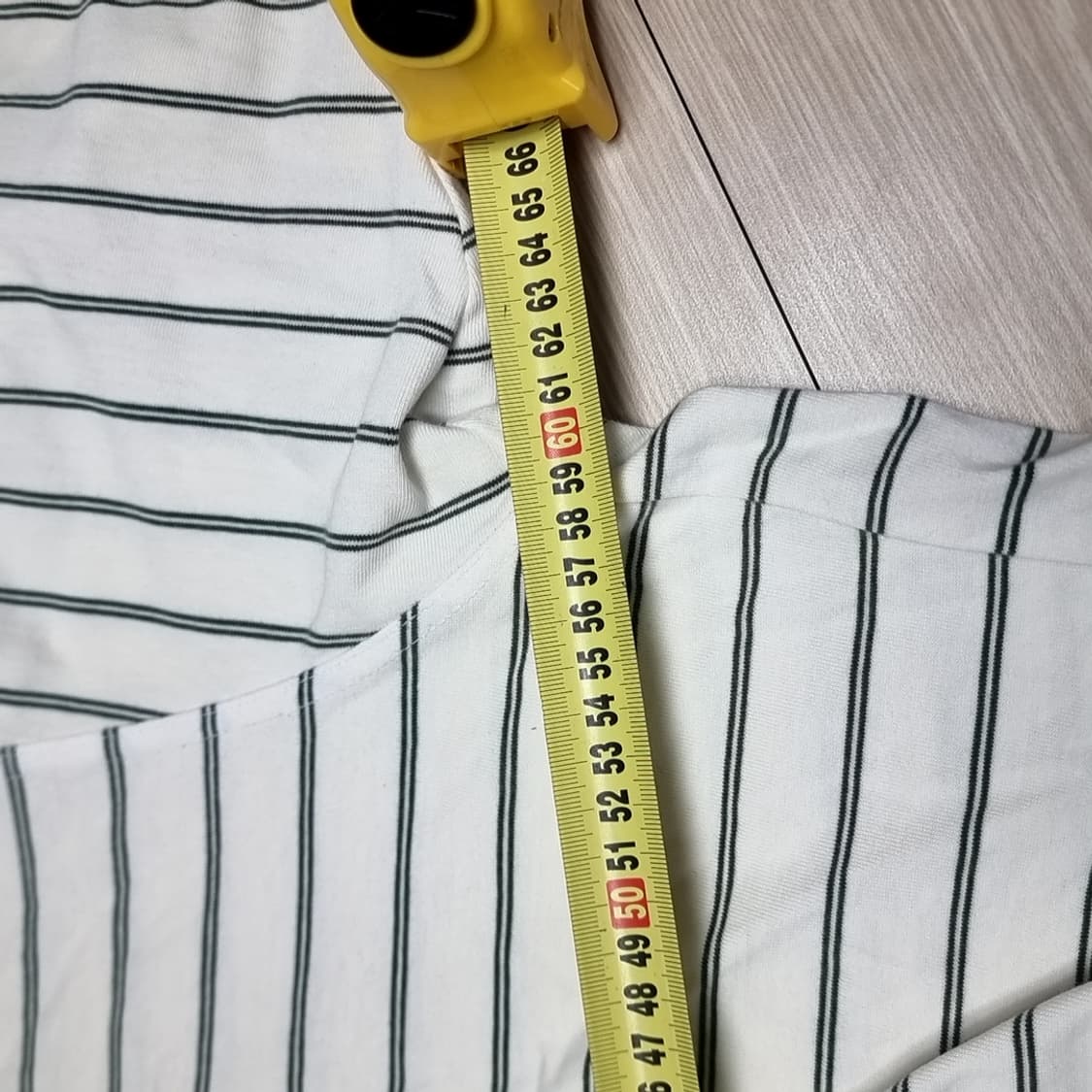 80s 한국제 나이키 스트라이프 반팔 폴로티 U 로고(100) 상품이미지10