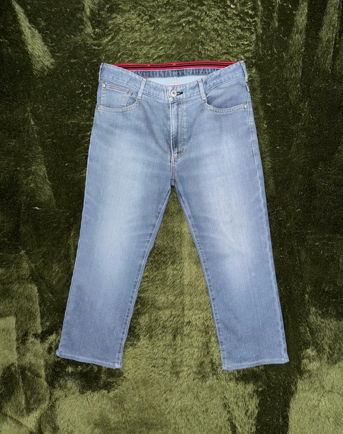 [XL] 에드윈 저지 빈티지 워싱 MADE IN JAPAN 팬츠 인디고 상품이미지1