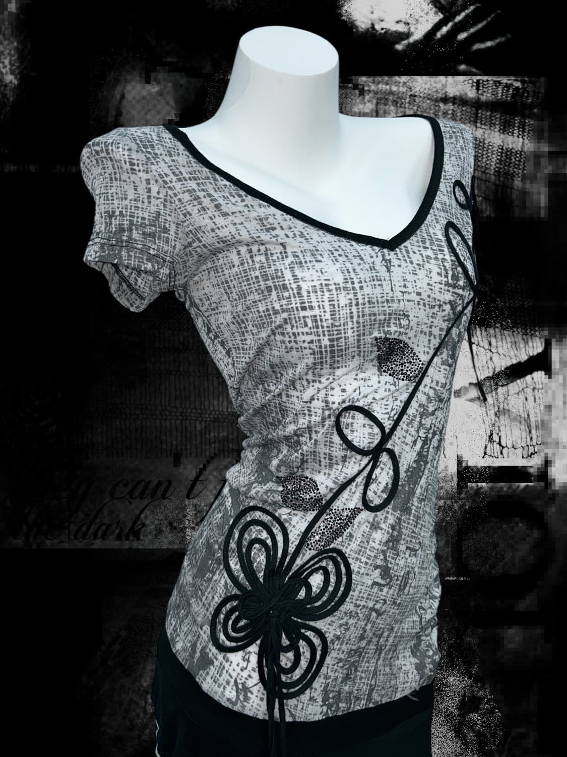 flower detail layered cutting one-piece 상품이미지4