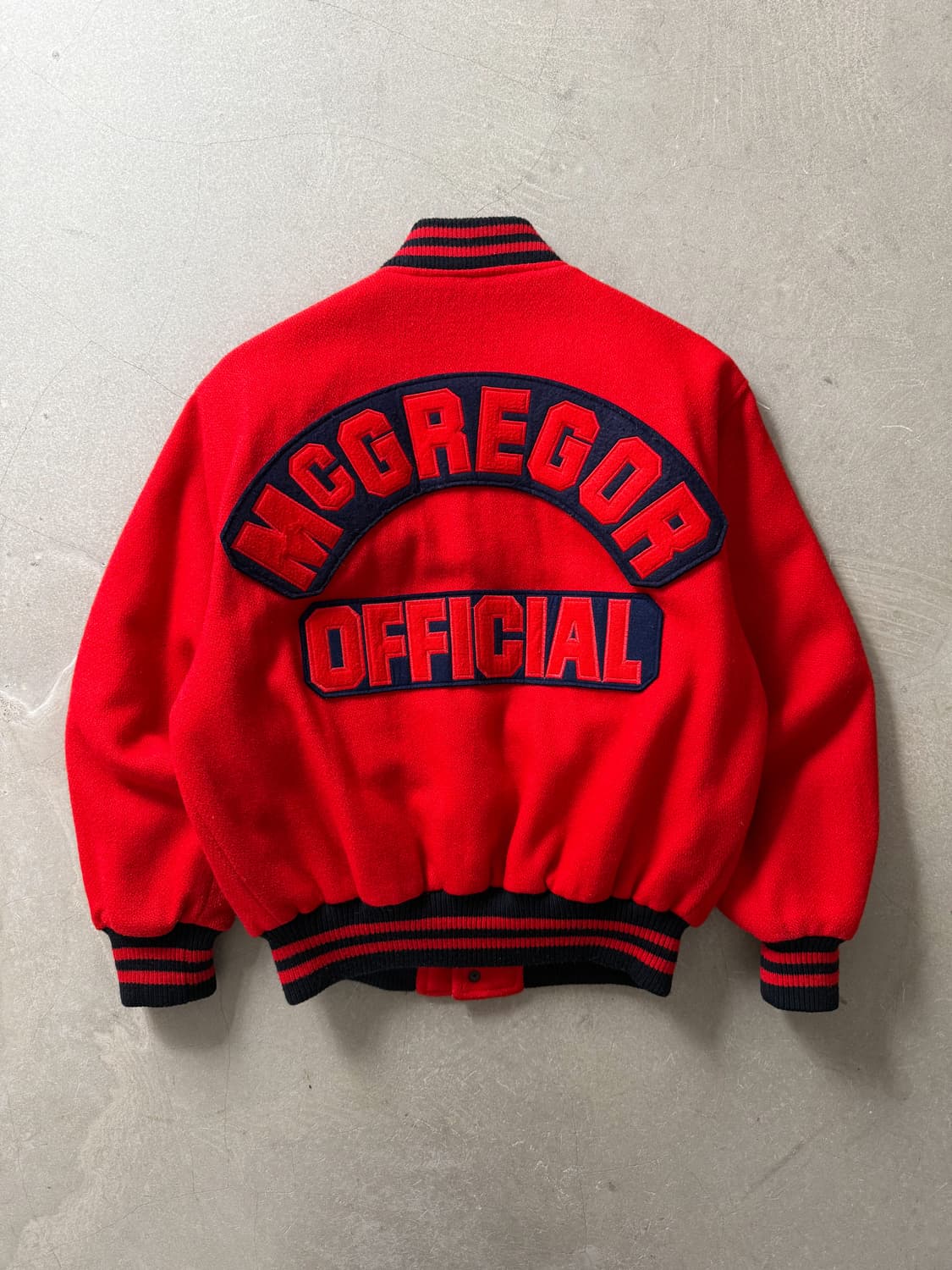 McGregor Wool Varsity Bomber Jacket 상품이미지2