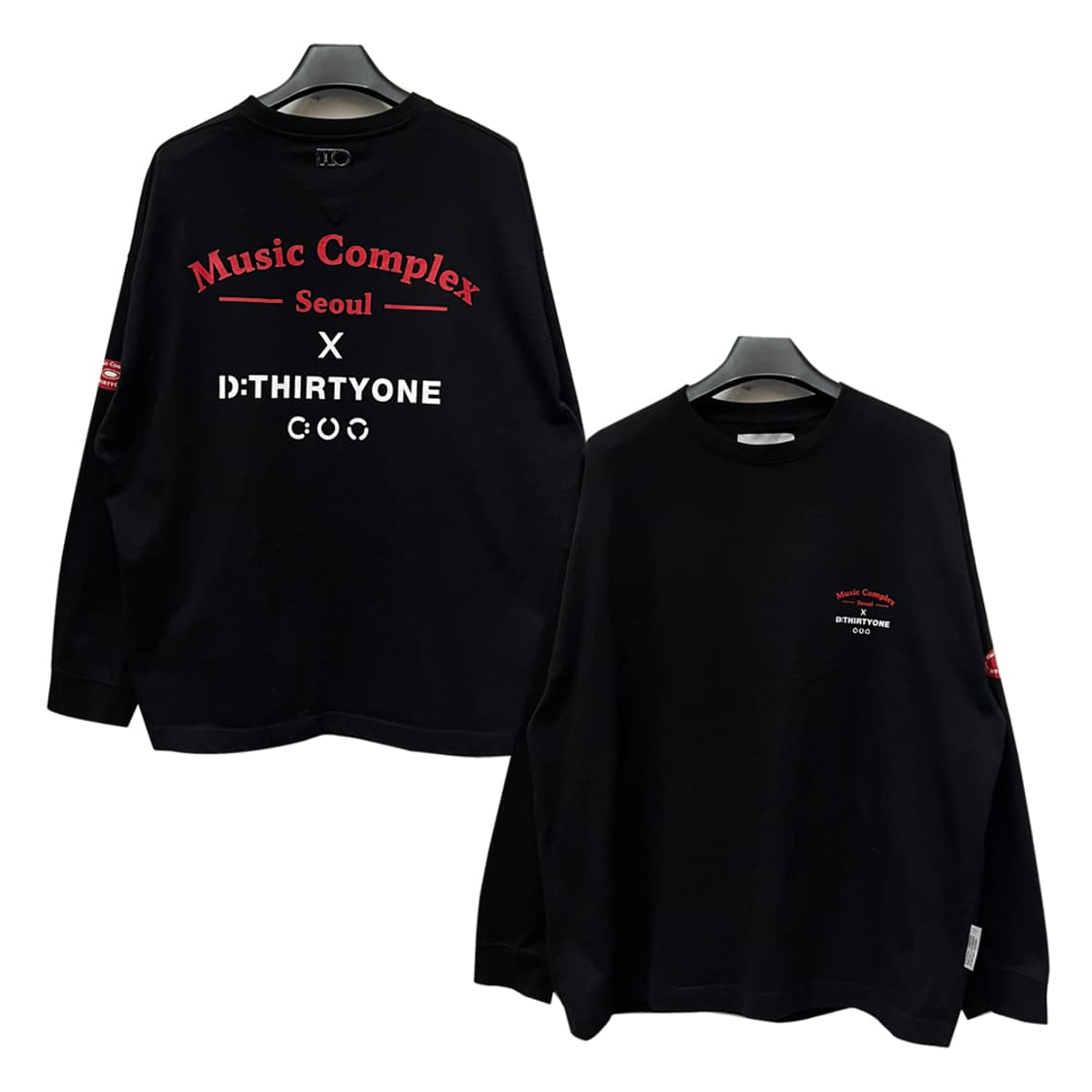 디써티원 x 뮤직컴플렉스 긴팔 롱슬리브 2XL급 상품이미지1