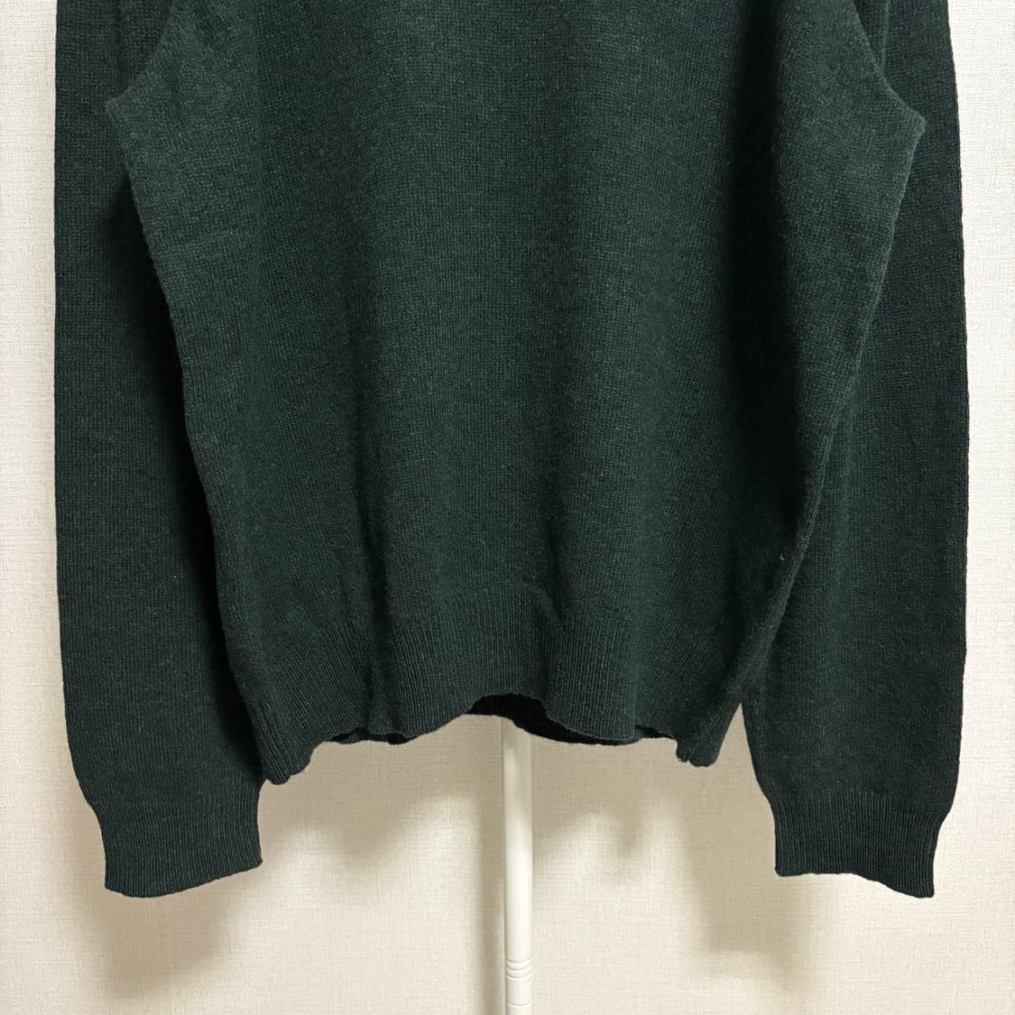 폴로 랄프로렌 램스울 V넥 니트 / 딥그린, XL 상품이미지3
