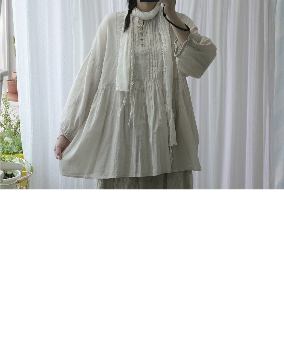 Samansa mos2 blouse 상품이미지3