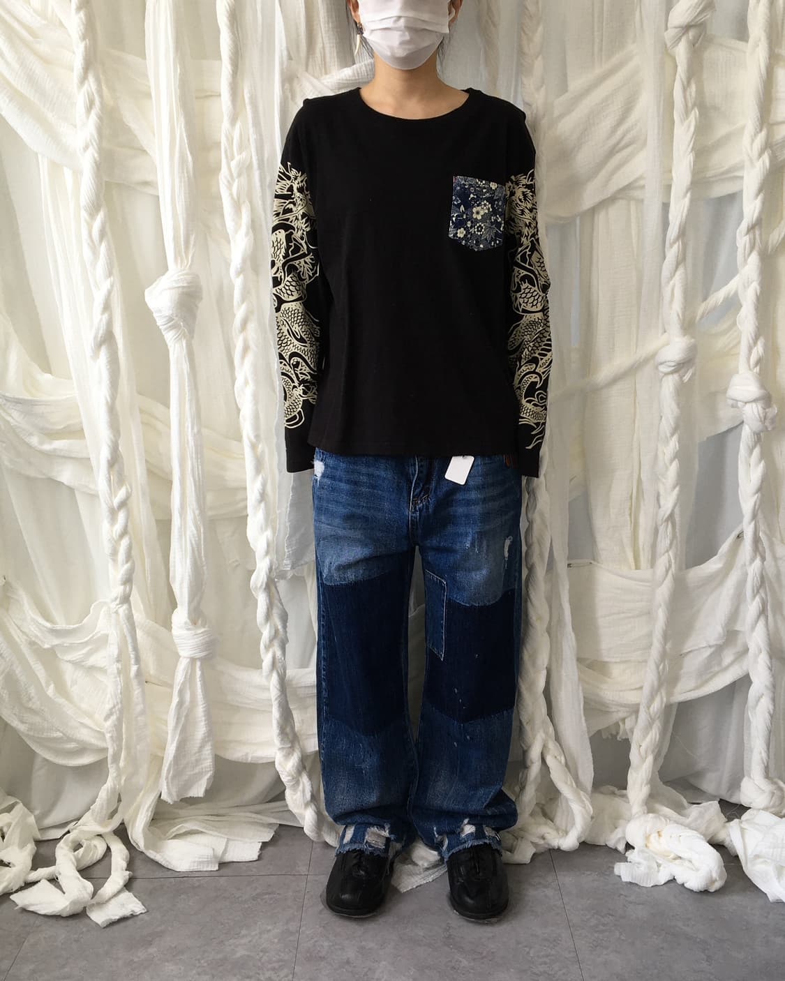 Oriental printing sleeve 상품이미지5