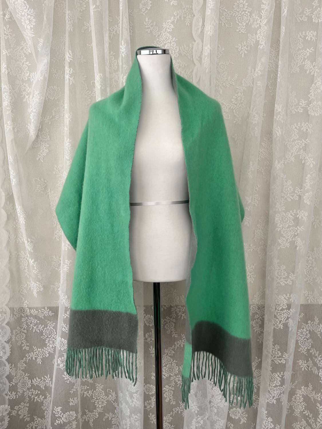 한섬 시스템 캐시미어 100 양면 머플러 상품이미지2