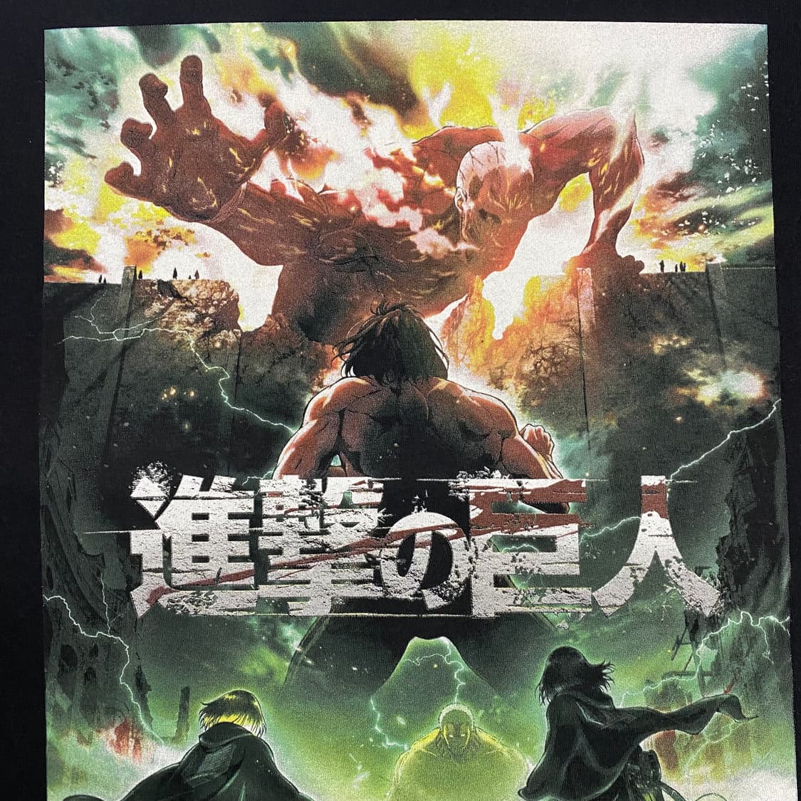 진격의거인 오피셜 애니메이션 티셔츠 상품이미지4