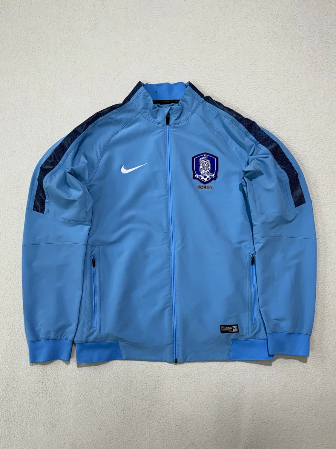 나이키 15-16 대한민국 국가대표 국대 축구 유니폼 져지 집업 100 상품이미지1
