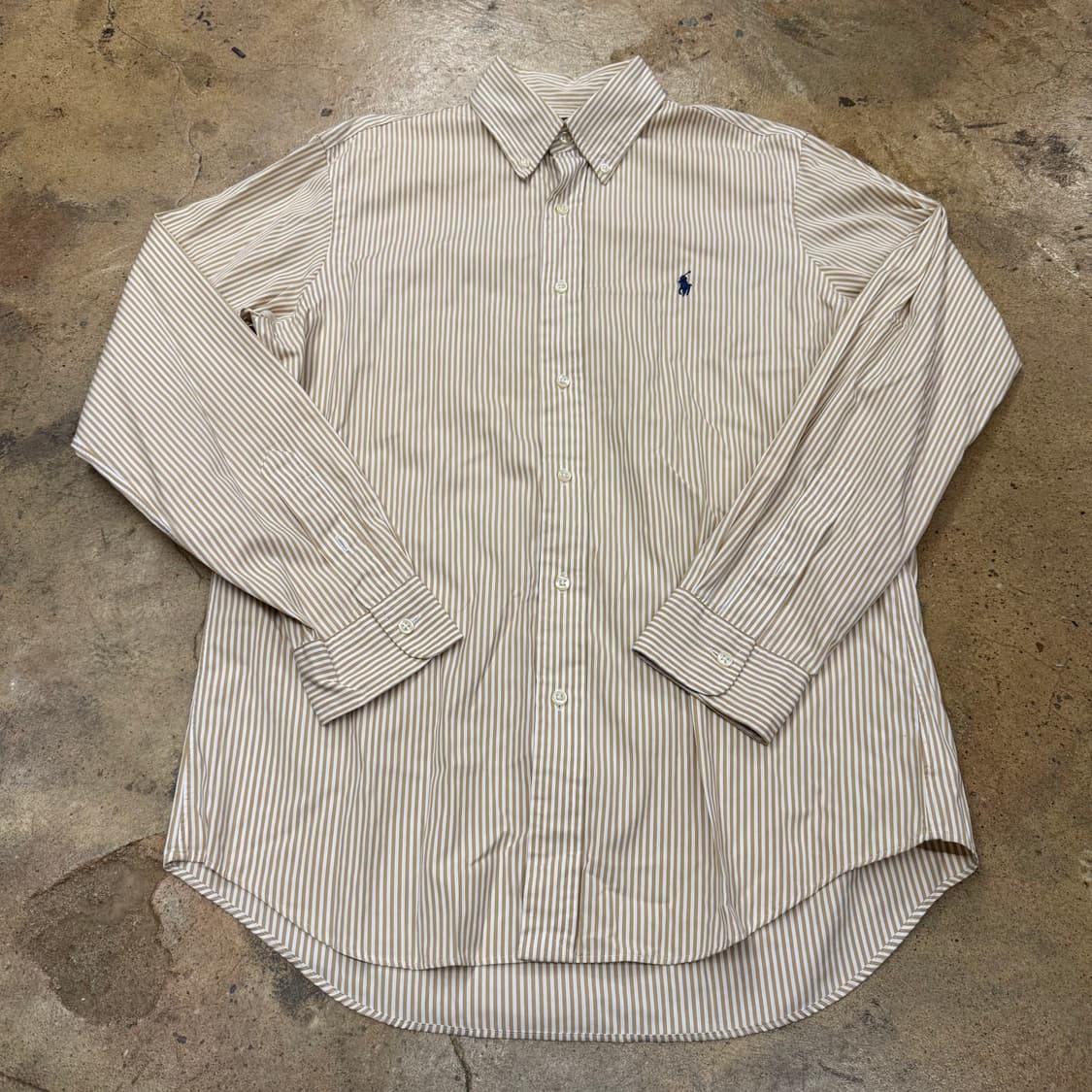 [정품/M] 폴로 랄프로렌 스트라이프 셔츠 b15 상품이미지2