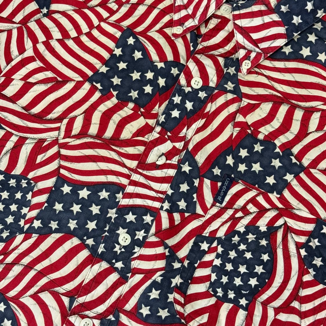 Chaps Ralph Lauren American Flag Shirt 상품이미지3